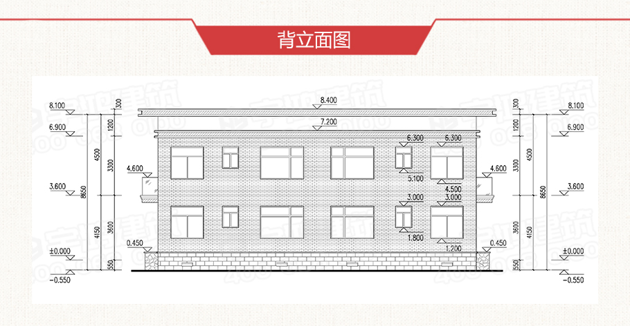 30萬新中式雙拼農村小別墅設計圖