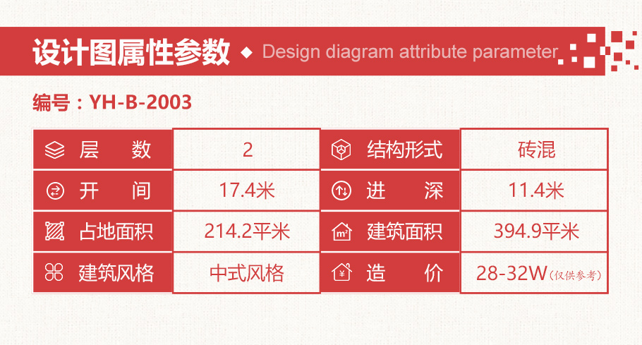 30萬新中式雙拼農村小別墅設計圖